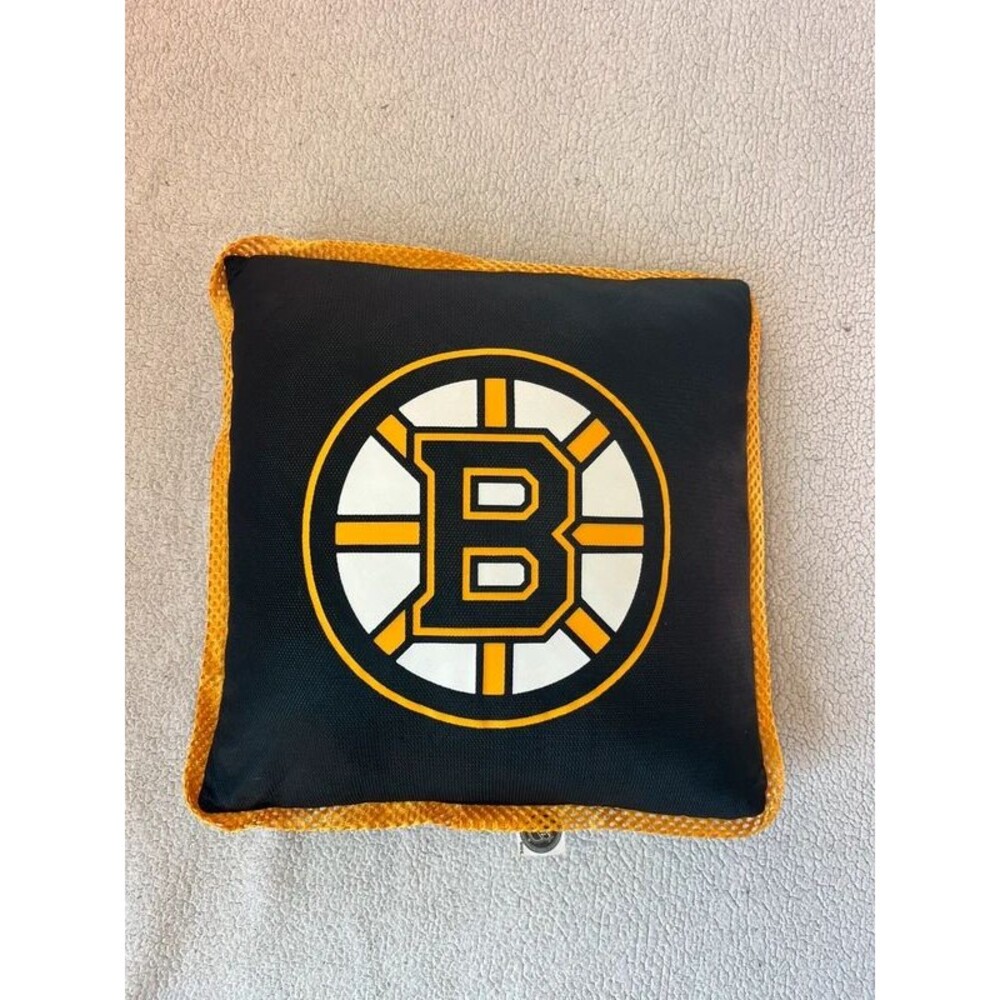 NHL Bruins Throw Pillow 17 x 17